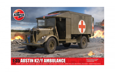 Kituri machete - Airfix 1375 - 1:35 Austin K2/Y Ambulance