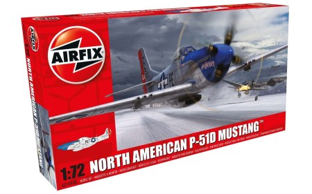 Kituri machete - Airfix A01004A - 1:72 North American P-51D Mustang 1:72 - New livery