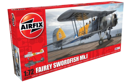 Kituri machete - Airfix A04053A - 1:72 Fairey Swordfish Mk.I - New livery