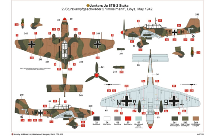 Airfix A07115 - 1:48 Junkers JU87B2/R-2 Stuka [2]