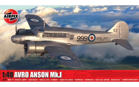 Kituri machete - Airfix A09191A - 1:48 British Aircraft Avro Anson Mk.I