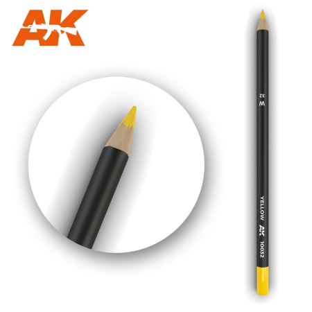 AK Interactive - AK-10032 - Weathering Pencil Yellow