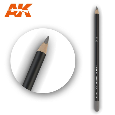 Creioane Weathering - AK-10035 - Weathering Pencil Dark Aluminum Nickel