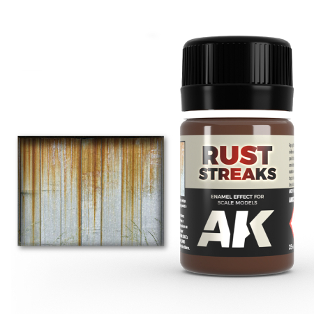 Solutii Weathering - AK Interactive 013 - Rust Streaks