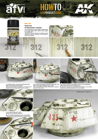 AK Interactive 014 - Streaking Grime For Winter Vehicles [1]