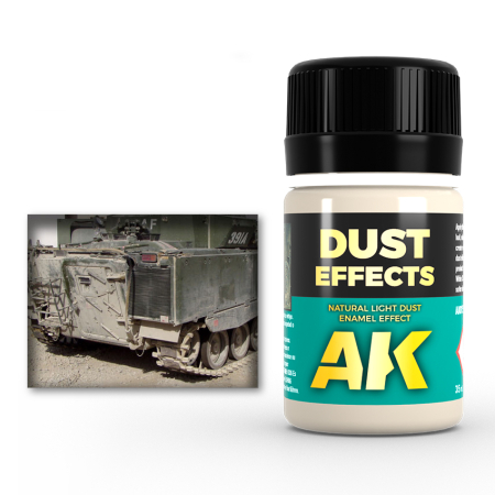 Solutii Weathering - AK Interactive 015 - Dust Effects
