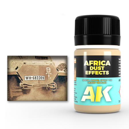 Solutii Weathering - AK Interactive 022 - Africa Dust Effects