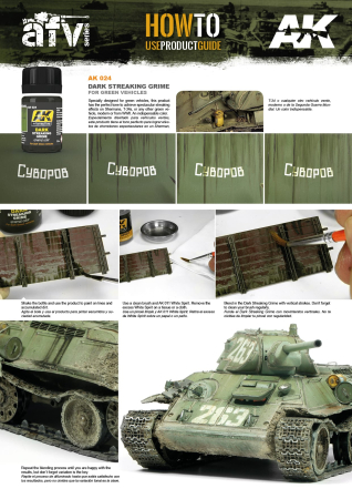 AK Interactive 024 - Streaking Grime For Dark Vehicles [1]