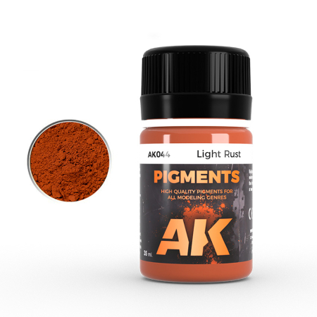 PIgmenti - AK Interactive 044 - Pigments - Ligh Rust