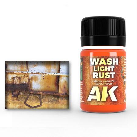 Solutii Weathering - AK Interactive 046 - Light Rust Wash