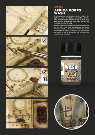 AK Interactive 066 - Wash For Afrika Korps Vehicles [2]