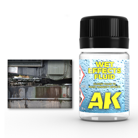 Solutii Weathering - AK Interactive 079 - Wet Effects Fluid