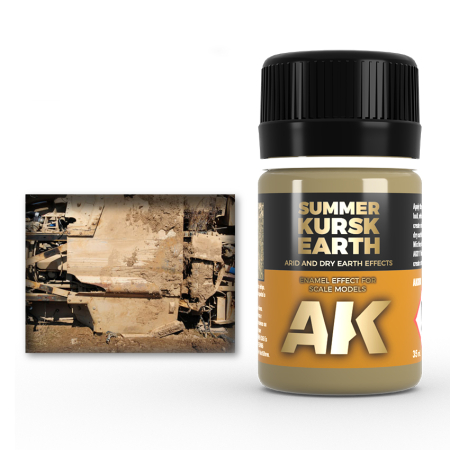 Solutii Weathering - AK Interactive 080 - Summer Kursk Earth Effects