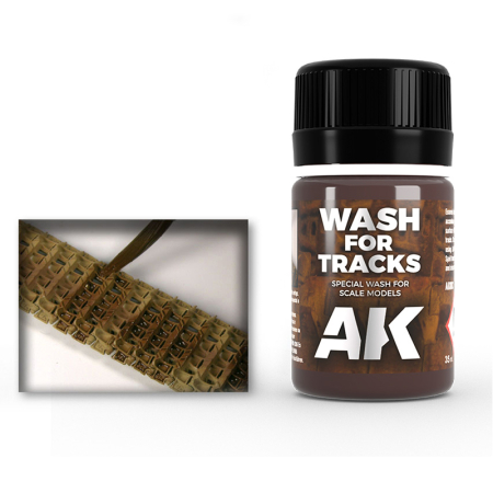 Solutii Weathering - AK Interactive 083 - Track Wash
