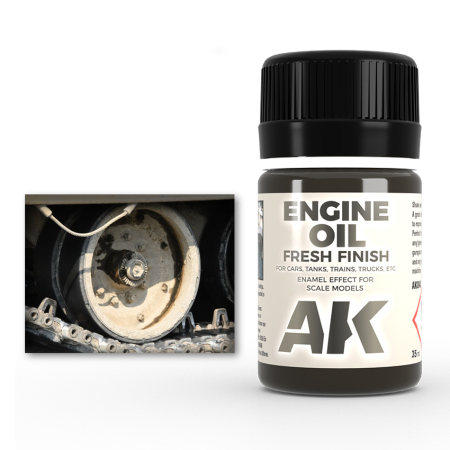 Solutii Weathering - AK Interactive 084 - Engine Oil
