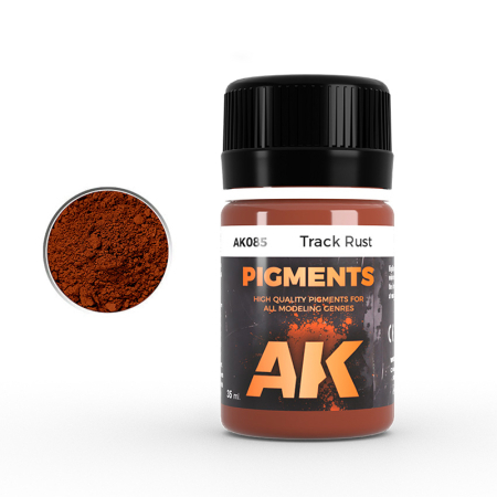 PIgmenti - AK Interactive 085 - Pigments - Track Rust