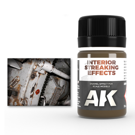 Solutii Weathering - AK Interactive 094 - Interior Streaking Grime