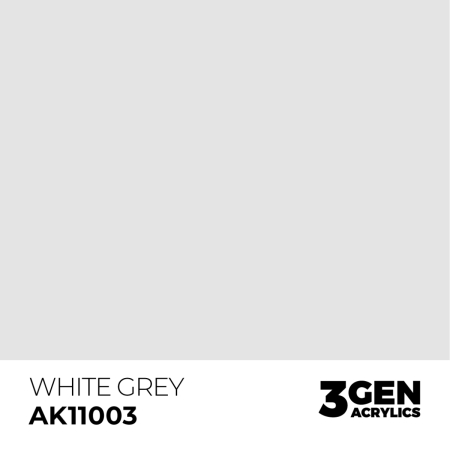 Ak Interactive 11003 - White Grey 17ml [1]
