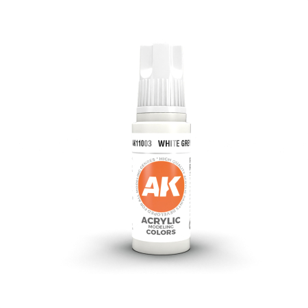 3Gen Paints - Ak Interactive 11003 - White Grey 17ml