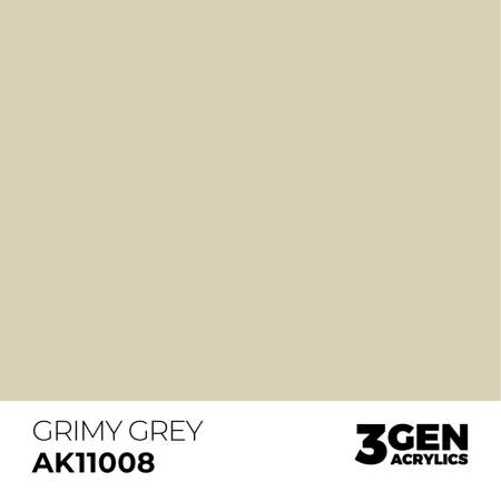 Ak Interactive 11008 - Grimy Grey 17ml [1]
