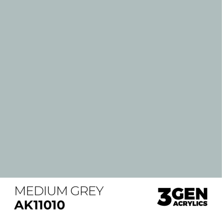 Ak Interactive 11010 - Medium Grey 17ml [1]