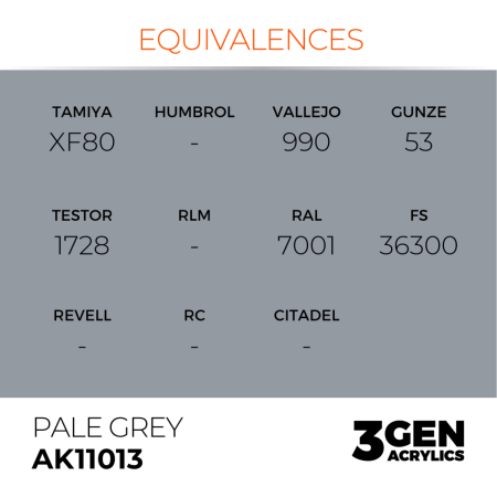Ak Interactive 11013 - Pale Grey 17ml [2]