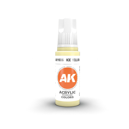 3Gen Paints - Ak Interactive 11036 - Ice Yellow 17ml