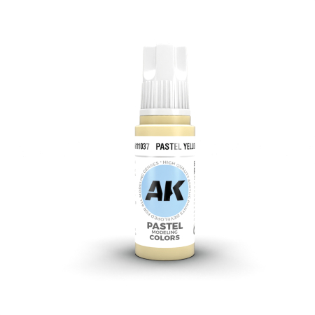 3Gen Paints - Ak Interactive 11037 - Pastel Yellow 17ml