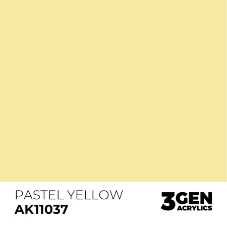 Ak Interactive 11037 - Pastel Yellow 17ml [1]