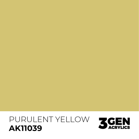 Ak Interactive 11039 - Purulent Yellow 17ml [1]