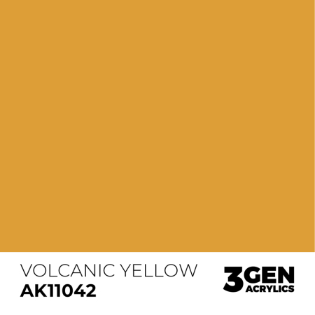 Ak Interactive 11042 - Volcanic Yellow 17ml [1]