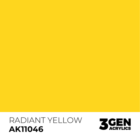 Ak Interactive 11046 - Radiant Yellow 17ml [1]
