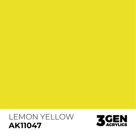 Ak Interactive 11047 - Lemon Yellow 17ml [1]