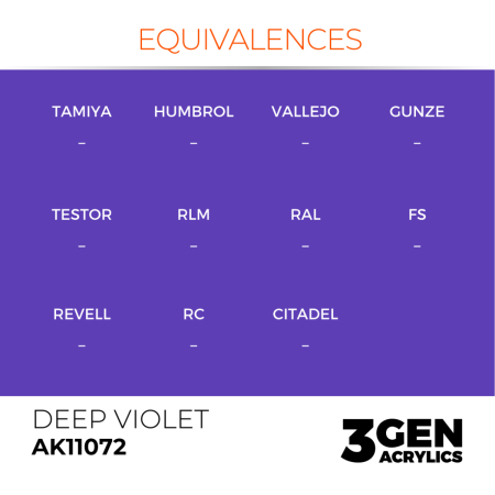 Ak Interactive 11072 - Deep Violet 17ml [2]