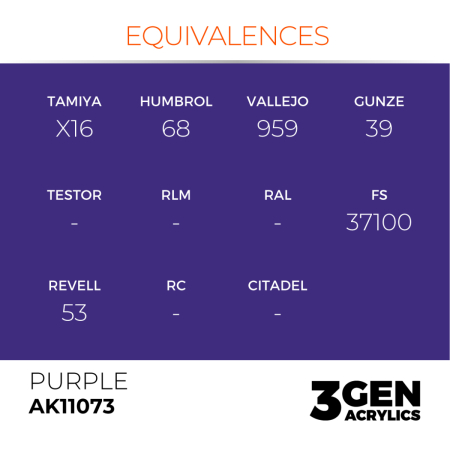 Ak Interactive 11073 - Purple 17ml [2]