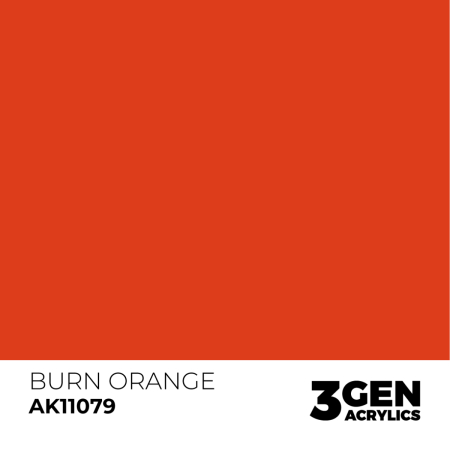 Ak Interactive 11079 - Burn Orange 17ml [1]