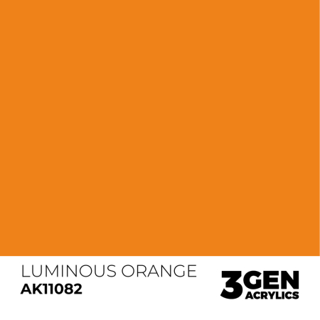 Ak Interactive 11082 - Luminous Orange 17ml [1]