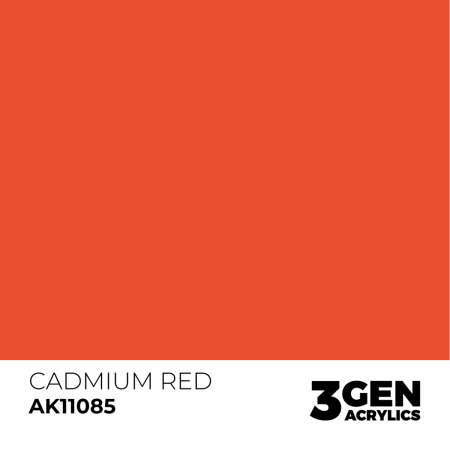 Ak Interactive 11085 - Cadmium Red 17ml [1]
