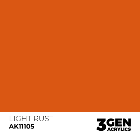Ak Interactive 11105 - Light Rust 17ml [1]