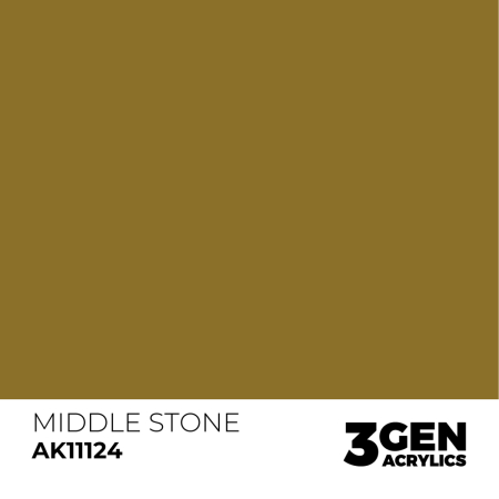 Ak Interactive 11124 - Middle Stone 17ml [1]