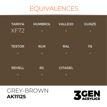 Ak Interactive 11125 - Grey-Brown 17ml [2]