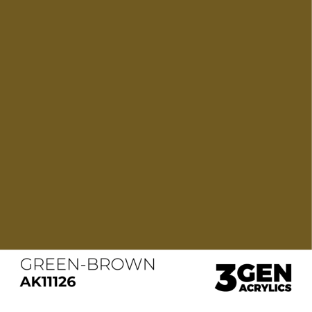 Ak Interactive 11126 - Green-Brown 17ml [1]