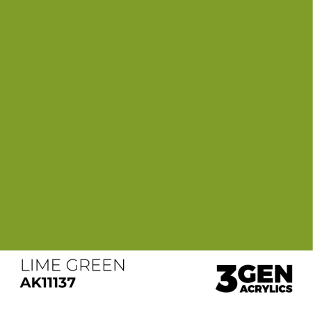 Ak Interactive 11137 - Lime Green 17ml [1]