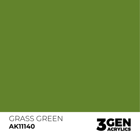 Ak Interactive 11140 - Grass Green 17ml [1]