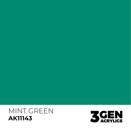Ak Interactive 11143 - Mint Green 17ml [1]