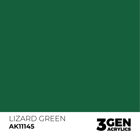 Ak Interactive 11145 - Lizard Green 17ml [1]