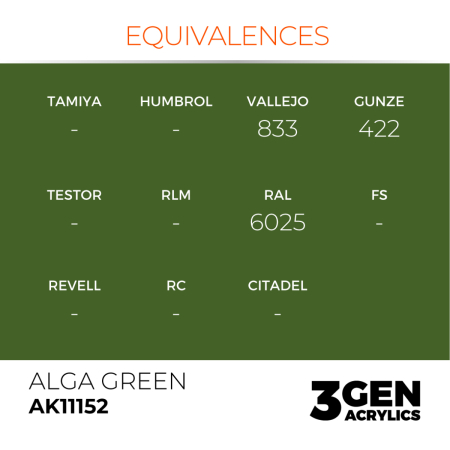 Ak Interactive 11152 - Alga Green 17ml [2]