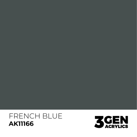 Ak Interactive 11166 - French Blue 17ml [1]