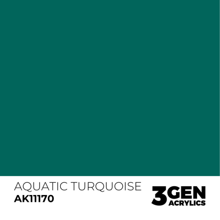 Ak Interactive 11170 - Aquatic Turquoise 17ml [1]