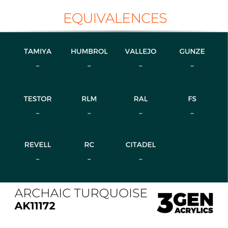 Ak Interactive 11172 - Archaic Turquoise 17ml [2]